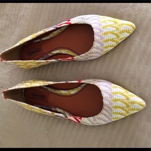 Missoni flats - never worn